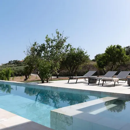 Exquisite Crete Laurel Large Private Pool Modern Furnishing Bbq Rethymno *