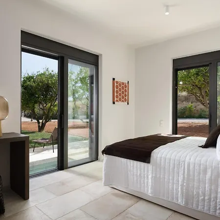 Exquisite Crete Laurel Large Private Pool Modern Furnishing Bbq Rethymno Вилла *